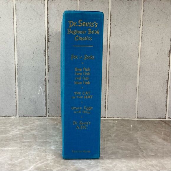 Vintage Dr. Seuss Set of 5 Beginner Reader Books - Picture 9 of 11
